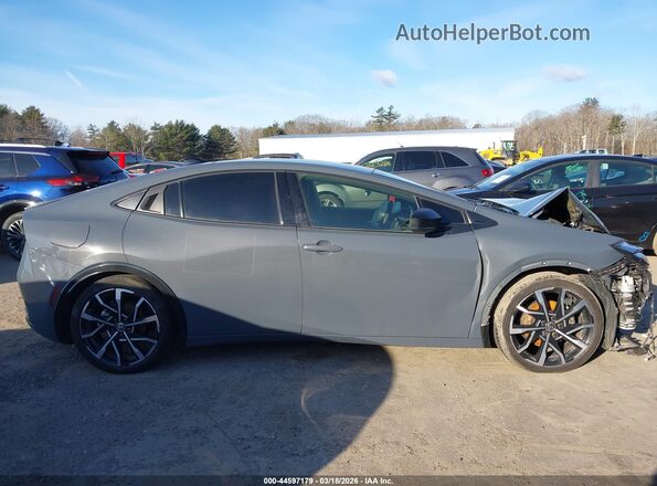 JTDACACU2R3015319 2024 TOYOTA PRIUS PRIME Gray Widok wnętrza 360 stopni
