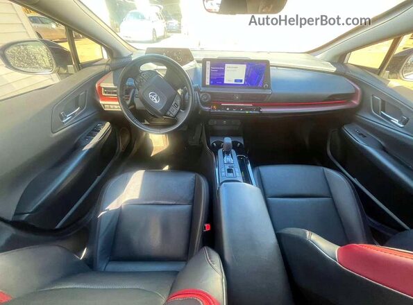 JTDACACU4P3004092 2023 TOYOTA PRIUS White Դիմացի տեսք