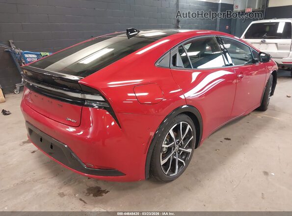 JTDACACU4S3047310 2025 TOYOTA PRIUS PLUG-IN HYBRID Red Rear right