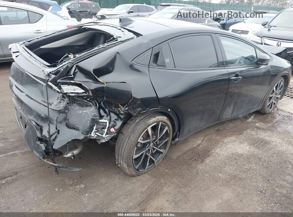JTDACACU8R3016779 2024 TOYOTA PRIUS PRIME Black Tył prawy