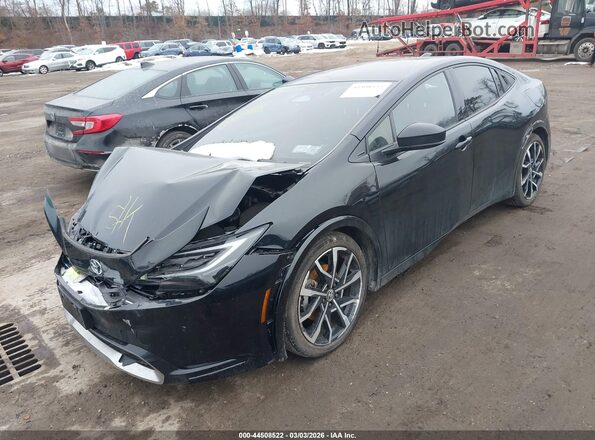 JTDACACU8R3016779 2024 TOYOTA PRIUS PRIME Black Przód lewy