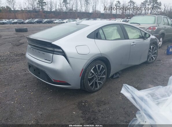 JTDACACU8R3025384 2024 TOYOTA PRIUS PRIME Silver Задня права чверть
