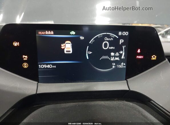 JTDACACUXR3039514 2024 TOYOTA PRIUS PRIME Gray Rear seats view