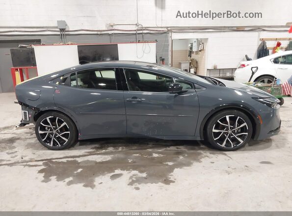 JTDACACUXR3039514 2024 TOYOTA PRIUS PRIME Gray 360 interior view
