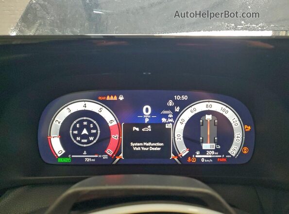 JTDAFAAF0T3014527 2026 TOYOTA CROWN Blue Սարքավորումների վահանակի տեսք