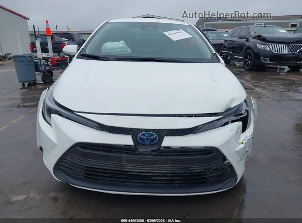 JTDBCMFE7R3045300 2024 TOYOTA LL White Սարքավորումների վահանակի տեսք