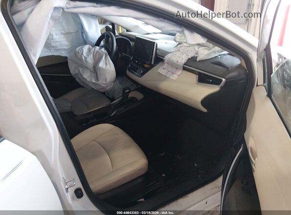 JTDBCMFEXPJ011750 2023 TOYOTA LL White Widok wnętrza z przodu