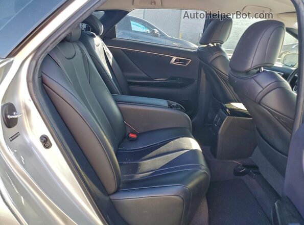 JTDBVRBD0GA000289 2016 TOYOTA MIRAI Silver Rear seats view