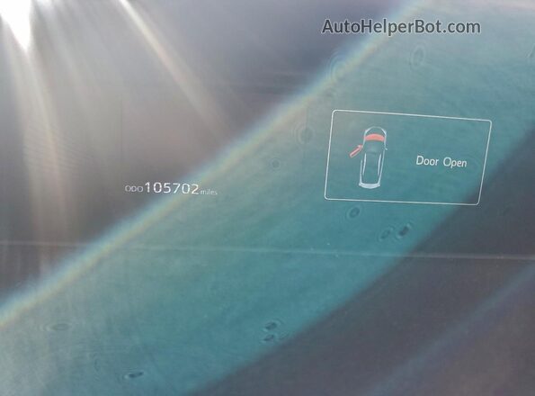 JTDBVRBD0GA000289 2016 TOYOTA MIRAI Silver Instrument cluster view