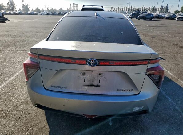 JTDBVRBD0GA000289 2016 TOYOTA MIRAI Silver Rear view
