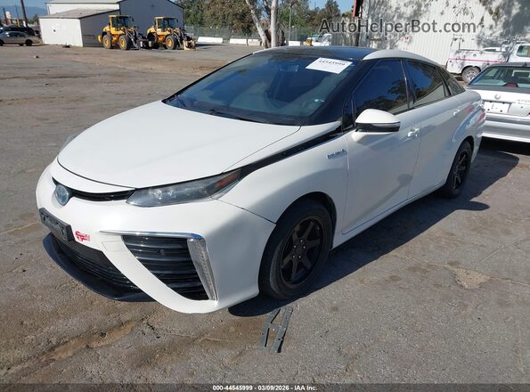 JTDBVRBD0GA000468 2016 TOYOTA MIRAI White Առջևի ձախ երեք քառորդ տեսարան