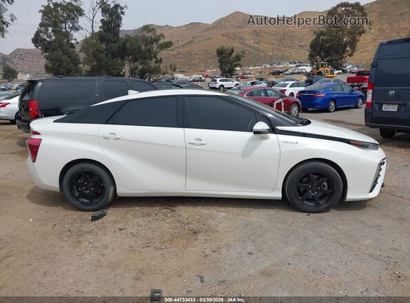 JTDBVRBD0GA000468 2016 TOYOTA MIRAI White Սալոնի հետևի տեսք