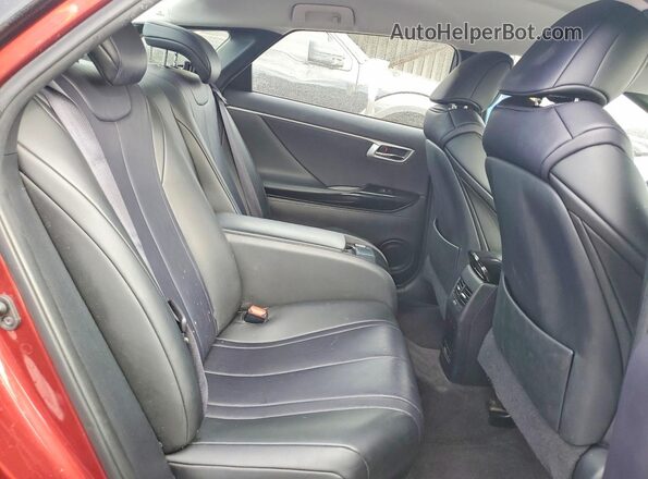 JTDBVRBD0KA007624 2019 TOYOTA MIRAI Maroon Вид задніх сидінь