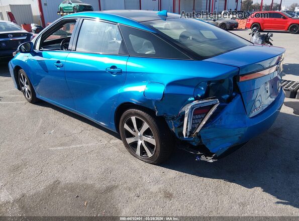 JTDBVRBD2KA006538 2019 TOYOTA MIRAI Blue უკანა მარცხენა