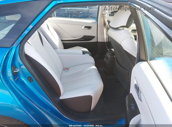 JTDBVRBD2KA006538 2019 TOYOTA MIRAI Blue VIN კოდის სტიკერის ხედი