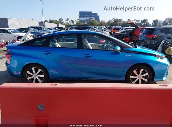 JTDBVRBD2KA006538 2019 TOYOTA MIRAI Blue უკანა სალონის ხედი