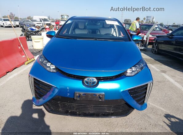 JTDBVRBD2KA006538 2019 TOYOTA MIRAI Blue ხელსაწყოთა პანელის ხედი