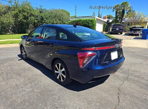 JTDBVRBD2LA008274 2020 TOYOTA MIRAI Blue Задня права чверть
