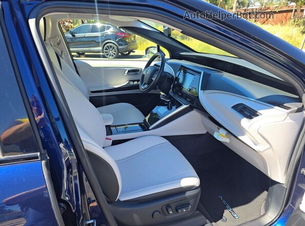 JTDBVRBD2LA008274 2020 TOYOTA MIRAI Blue Вид спереду