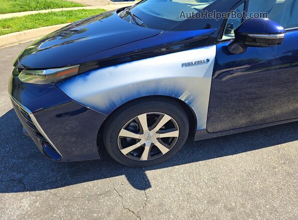 JTDBVRBD2LA008274 2020 TOYOTA MIRAI Blue Вид наклейки з VIN-кодом