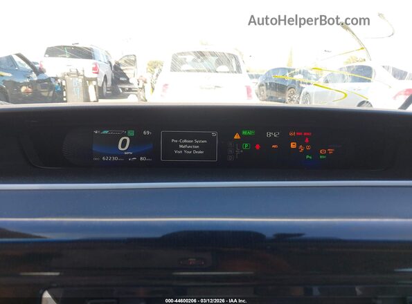 JTDBVRBD3KA007200 2019 TOYOTA MIRAI White Հետևի նստատեղերի տեսք