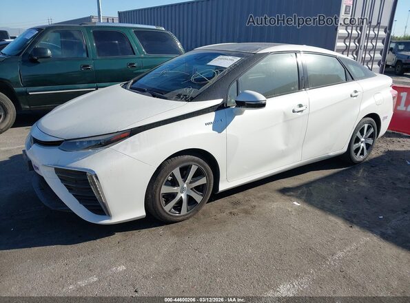 JTDBVRBD3KA007200 2019 TOYOTA MIRAI White Առջևի ձախ երեք քառորդ տեսարան