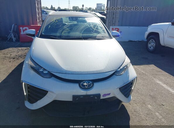 JTDBVRBD3KA007200 2019 TOYOTA MIRAI White Սարքավորումների վահանակի տեսք