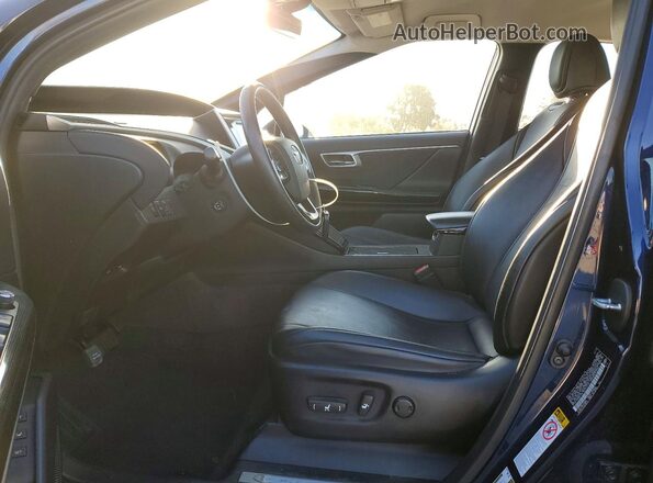 JTDBVRBD5GA000367 2016 TOYOTA MIRAI Blue Вид салону спереду