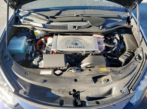JTDBVRBD5GA000367 2016 TOYOTA MIRAI Blue Вид задньої частини салону