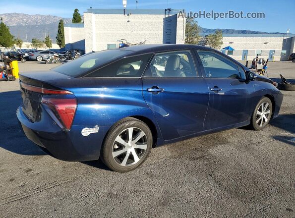 JTDBVRBD5GA000367 2016 TOYOTA MIRAI Blue Задня права чверть