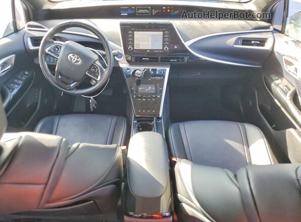 JTDBVRBD5JA005317 2018 TOYOTA MIRAI Blue Առջևի վահանակի տեսք