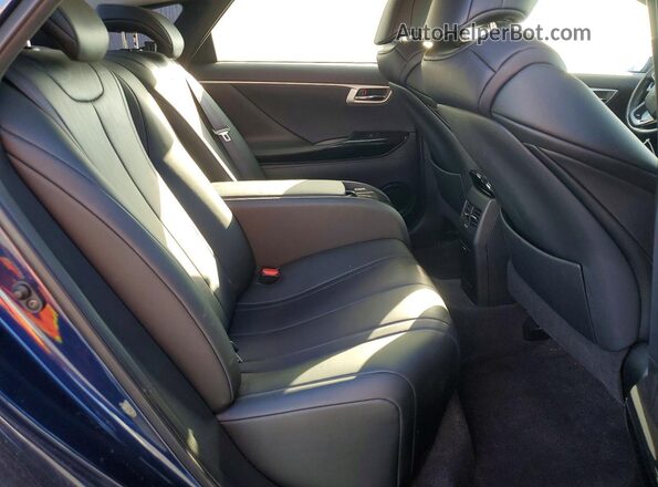 JTDBVRBD5JA005317 2018 TOYOTA MIRAI Blue Հետևի նստատեղերի տեսք