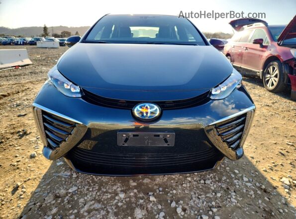 JTDBVRBD6HA003649 2017 TOYOTA MIRAI Черный Вид спереди