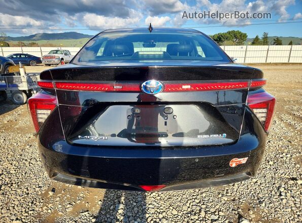 JTDBVRBD6HA003649 2017 TOYOTA MIRAI Черный Вид сзади