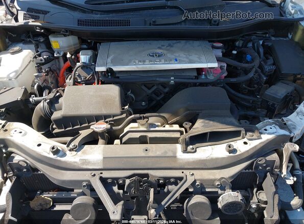 JTDBVRBDXGA000798 2016 TOYOTA MIRAI White Հետևի տեսք