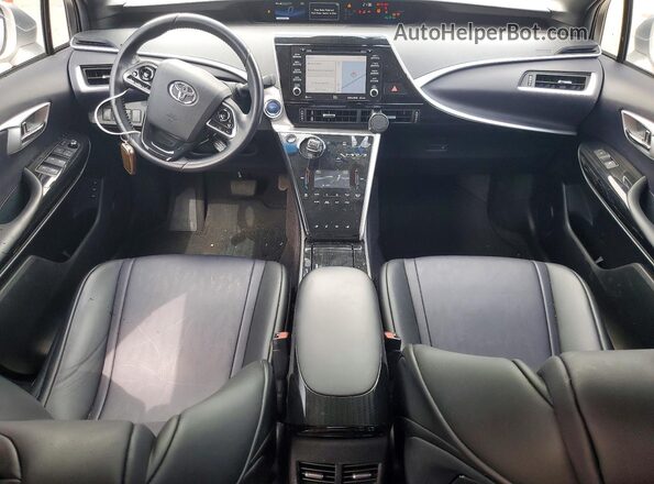 JTDBVRBDXKA007713 2019 TOYOTA MIRAI Silver Вид панелі приладів
