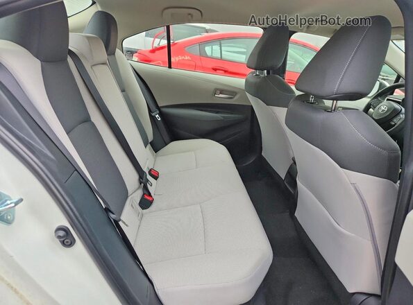 JTDEAMDE4MJ024060 2021 TOYOTA LL White Vista de los asientos traseros
