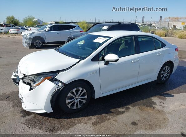 JTDEAMDE4MJ028741 2021 TOYOTA LL White წინა მარცხენა ხედი სამი მეოთხედიდან