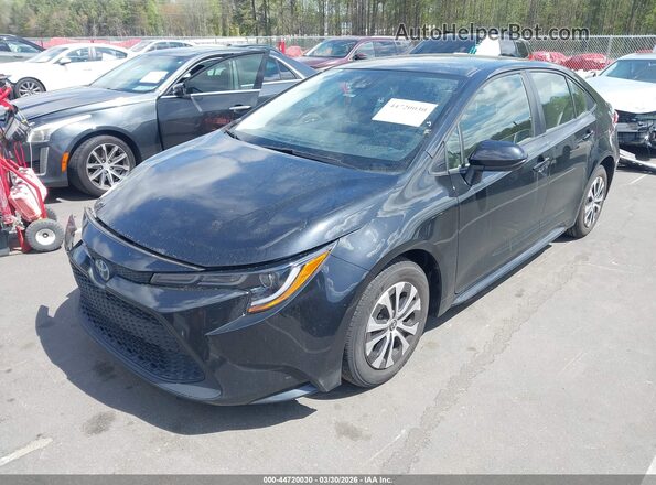 JTDEAMDEXNJ046551 2022 TOYOTA LL Black წინა მარცხენა ხედი სამი მეოთხედიდან