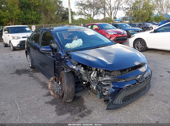 JTDEPMAE0MJ165128 2021 TOYOTA LL Blue Front view