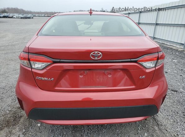 JTDEPMAE7MJ132594 2021 TOYOTA LL Red Vista trasera