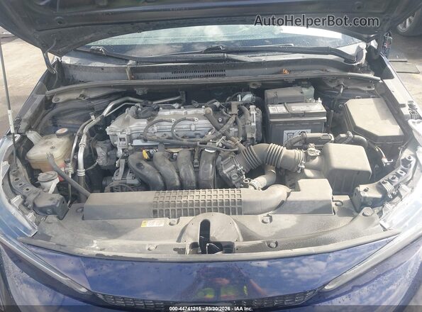 JTDEPMAE8MJ145435 2021 TOYOTA LL Blue Вид ззаду
