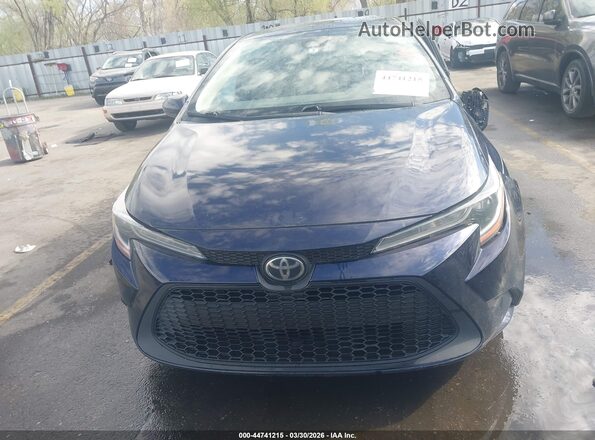 JTDEPMAE8MJ145435 2021 TOYOTA LL Blue Вид щитка приладів