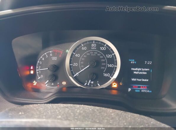 JTDEPRAE8LJ007728 2020 TOYOTA LL Белый Вид задних сидений