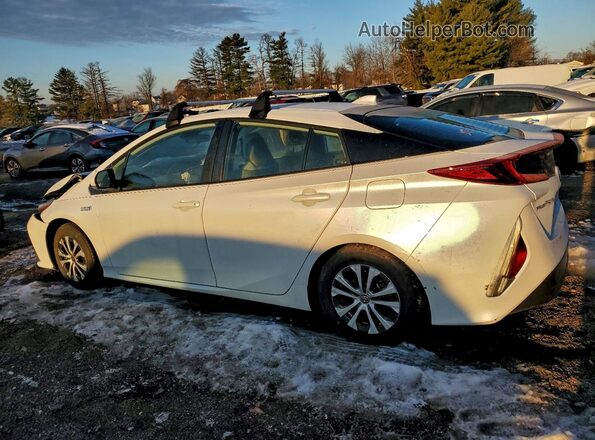 JTDKAMFP1M3169028 2021 TOYOTA PRIUS Белый Задняя левая четверть