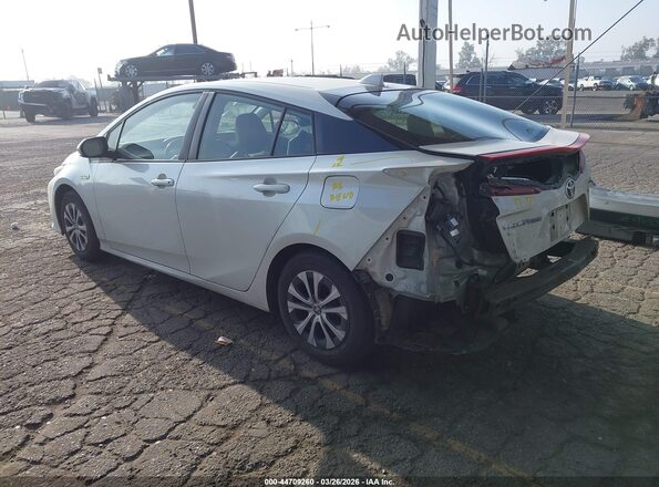 JTDKAMFP3M3172318 2021 TOYOTA LIMITED White Հետևի ձախ