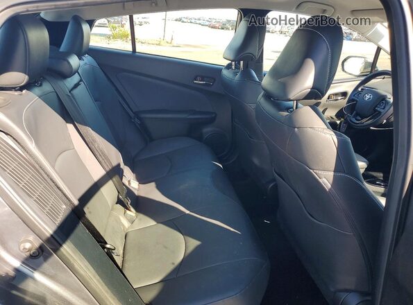 JTDKAMFP3N3218361 2022 TOYOTA LIMITED Gray Vista de los asientos traseros