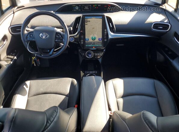 JTDKAMFP3N3218361 2022 TOYOTA LIMITED Gray Vista del salpicadero