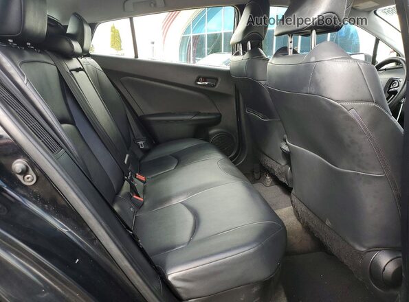 JTDKAMFP5M3172692 2021 TOYOTA LIMITED Black Հետևի նստատեղերի տեսք