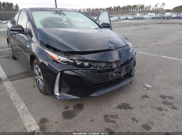 JTDKAMFP5M3181702 2021 TOYOTA LE Black Вид спереду